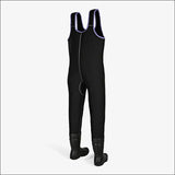 Retro Waders | Womens - Black/Purple - Medium 8