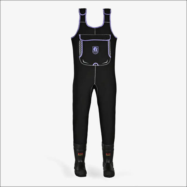 Retro Waders | Womens - Black/Purple - Small 6