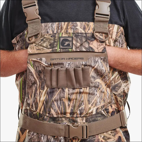 Shield Insulated Waders | Mens - Mossy Oak Habitat - Regular 10