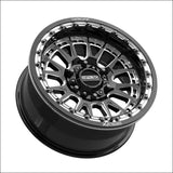 Slayer 6R Beadlock | Gloss Black Contrast Cut - 17x8 | +0mm/4 + 4 | 6x5.5 | 98621 (Maverick R) - Wheels