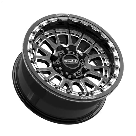 Slayer 6R Beadlock | Gloss Black Contrast Cut - 17x8 | +0mm/4 + 4 | 6x5.5 | 98621 (Maverick R) - Wheels