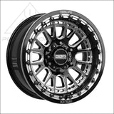 Slayer 6R Beadlock | Gloss Black Contrast Cut - Wheels