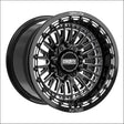 Slayer 6R Beadlock | Gloss Black Contrast Cut - Wheels