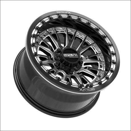 Slayer R Beadlock | Gloss Black Contrast Cut - 15x8 | +0mm/4 + 4 | 5x4.5 | 98661 - Wheels