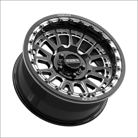 Slayer R Beadlock | Gloss Black Contrast Cut - 17x8 | +0mm/4 + 4 | 5x4.5 | 98601 - Wheels