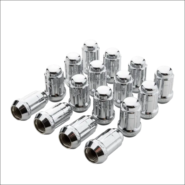 Spline Drive Lug Nut Kit -12mm x 1.50 with Slim Profile Spline Drive Socket