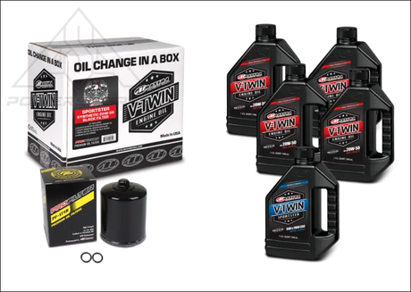 SPORTSTER SYNTHETIC 20W-50 (’86-CURRENT ENG) - Oil Change Kit