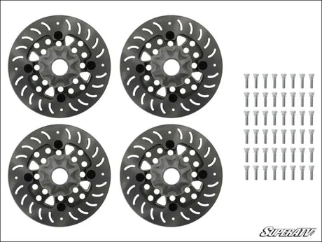 SuperATV Arctic Cat Portal Gear Lift Conversion Kit - GEN1 to GEN2 - Wildcat / 4 inch / PGH-5-40 - Portals