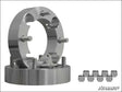 SuperATV Arctic Cat Wheel Spacer 4/115 & 4/156 - M10 x 1.25 / 1.5 inch - Spacers