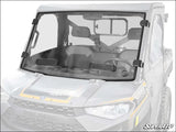 SuperATV Bobcat UV34 Vented Full Windshield - Scratch Resistant Polycarbonate - Dark Tint