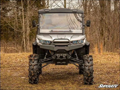 SuperATV Can-Am Defender 6’’ Portal Gear Lift - Billet / 0.3 / Yes Please - Portals