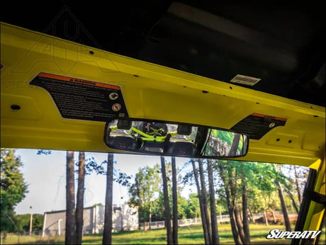 SuperATV Can-Am Defender Curved Rear View Mirror - Mirrors