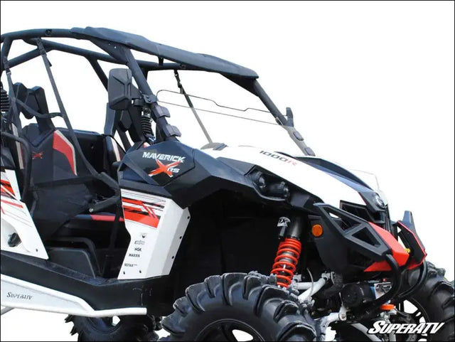 SuperATV Can-Am Maverick Half Windshield
