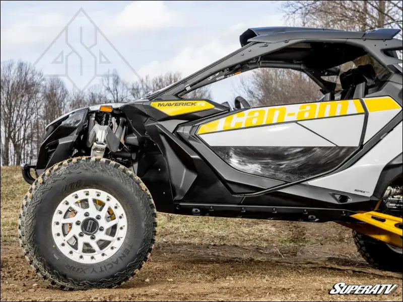 SuperATV Can-Am Maverick R Front Inner Fender Guards - Flares