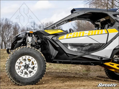 SuperATV Can-Am Maverick R Front Inner Fender Guards - Flares