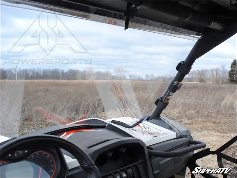 SuperATV Can-Am Maverick Scratch Resistant Full Windshield