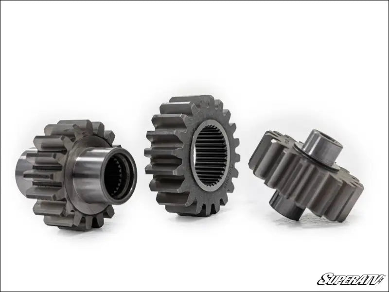 SuperATV Can-Am Maverick X3 4’’ Portal Gear Lift - Billet / 0.3 / Yes - Frame Stiffener and Winch Mount - Portals