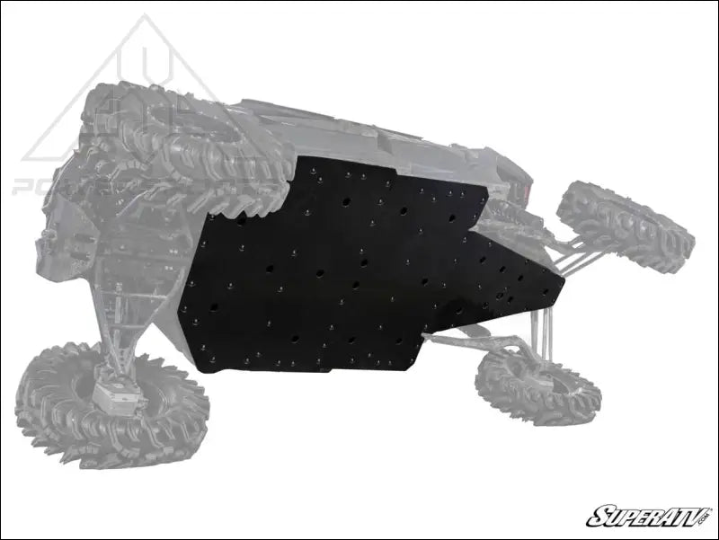 SuperATV Can-Am Maverick X3 Max Full Skid Plate - Plates