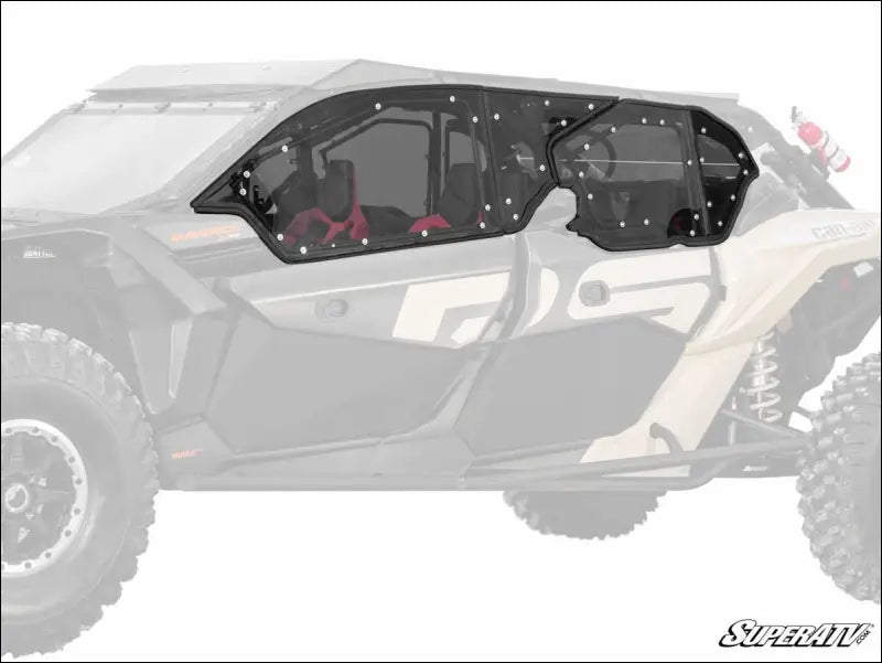 SuperATV Can-Am Maverick X3 Max Hard Cab Enclosure Upper Doors