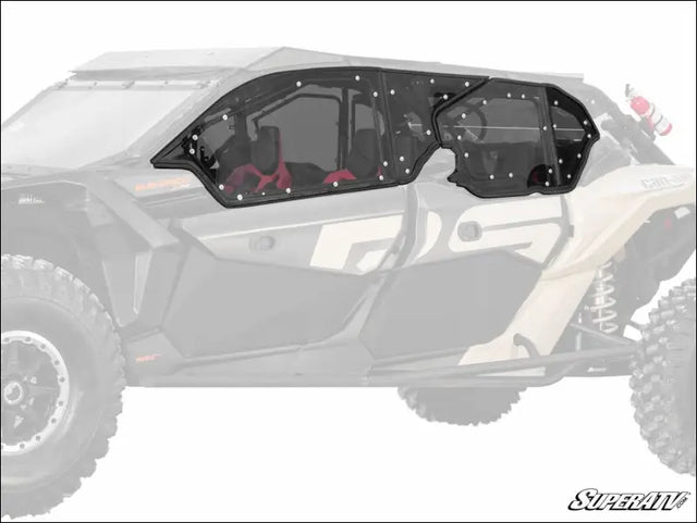 SuperATV Can-Am Maverick X3 Max Hard Cab Enclosure Upper Doors