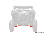 SuperATV Can-Am Maverick X3 Tubed Radius Arms - Lower (2 Rods) / 64 Inch Wide / Red - Rods