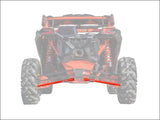 SuperATV Can-Am Maverick X3 Tubed Radius Arms - Lower (2 Rods) / 72 Inch Wide / Red - Rods