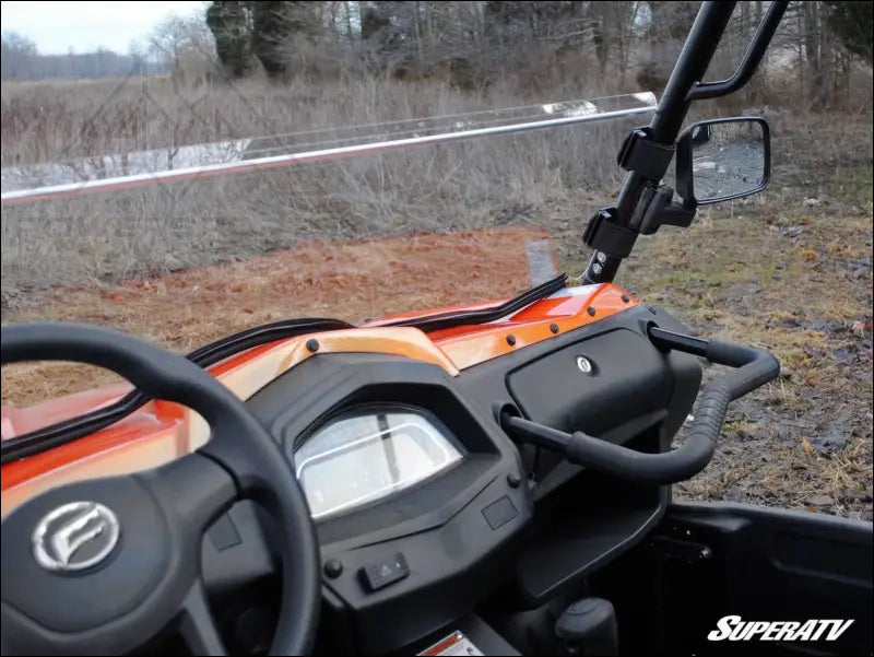 SuperATV CFMOTO UForce 500 Scratch-Resistant Half Windshield