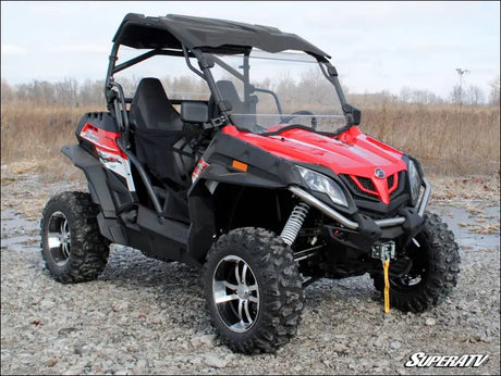 SuperATV CFMOTO ZForce 500 Scratch-Resistant Full Windshield