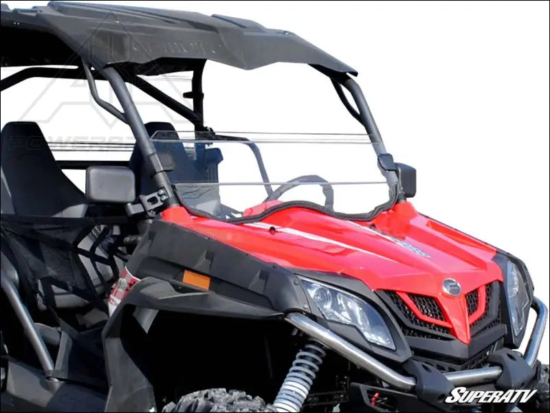 SuperATV CFMOTO ZForce 500 Scratch-Resistant Half Windshield
