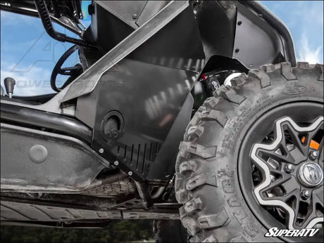 SuperATV CFMOTO ZForce 950 Inner Fender Guards - Black - Flares