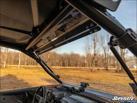 SuperATV CFMOTO ZForce 950 Scratch Resistant Flip Windshield