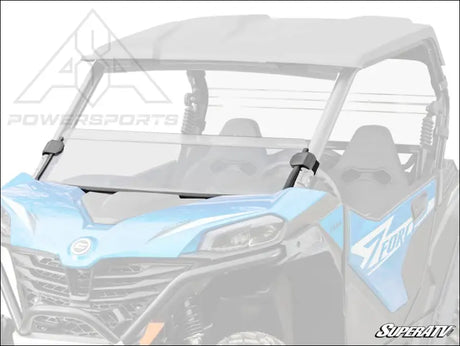SuperATV CFMOTO ZForce 950 Sport Scratch-Resistant Half Windshield