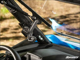SuperATV CFMOTO ZForce 950 Trail Scratch-Resistant Flip Windshield