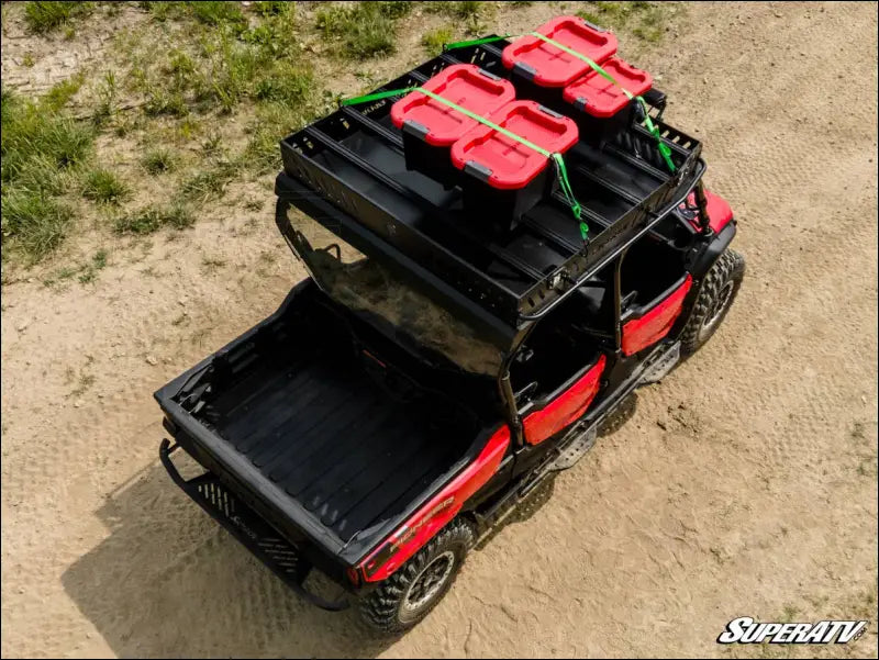 SuperATV Honda Pioneer 1000-6 Outfitter Roof Rack - Cargo Management
