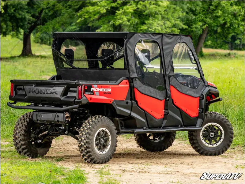SuperATV Honda Pioneer 1000-6 Primal Soft Cab Enclosure Upper Doors - Enclosures