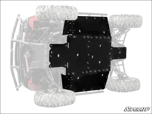 SuperATV Honda Pioneer 700-4 Full Skid Plate - Plates