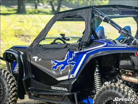 SuperATV Honda Talon 1000 Primal Soft Cab Enclosure Upper Doors - Enclosures
