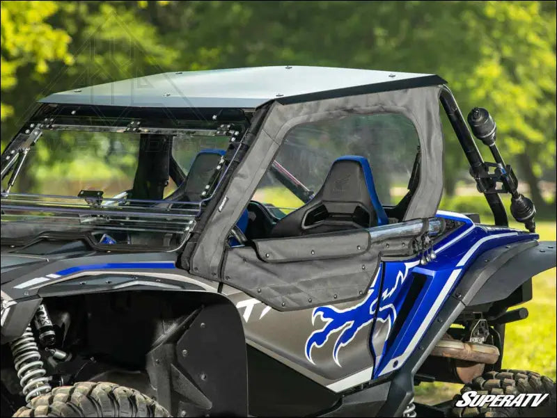 SuperATV Honda Talon 1000 Primal Soft Cab Enclosure Upper Doors - Enclosures