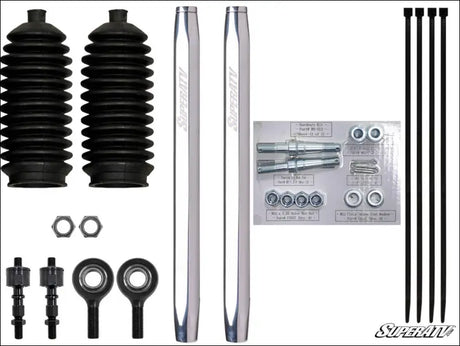 SuperATV Honda Talon 1000X Billet Aluminum Hex Tie Rod Kit - Rods