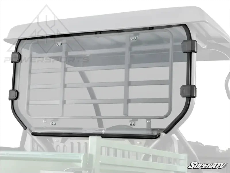 SuperATV Kawasaki Mule SX Rear Windshield