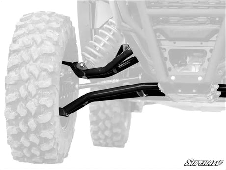 SuperATV Kawasaki Teryx KRX 1000 Atlas Pro 1.5’’ Forward Offset A-Arms - Super-Duty 300M / Black