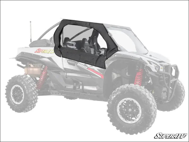 SuperATV Kawasaki Teryx KRX 1000 Primal Soft Cab Enclosure Upper Doors