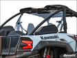 SuperATV Kawasaki Teryx KRX 1000 Rear Windshield - No Print / Scratch Resistant Polycarbonate - Light Tint