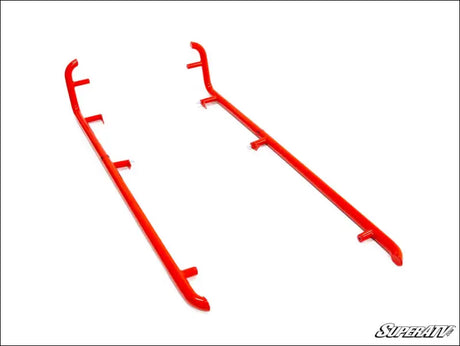 SuperATV Polaris General 4 Heavy Duty Nerf Bars - Black