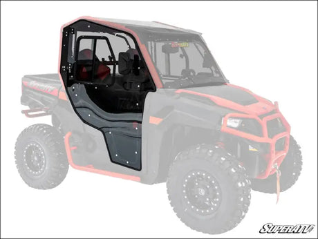SuperATV Polaris General XP Scratch Resistant Full Cab Doors - 2 Seat