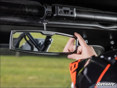 SuperATV Polaris Ranger Aluminum Rear View Mirror - Mirrors