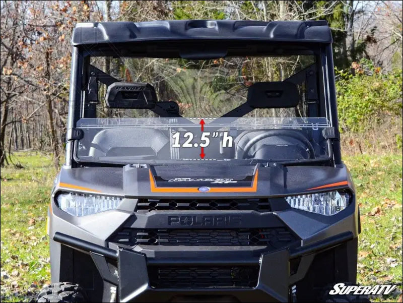 SuperATV Polaris Ranger Kinetic Half Windshield