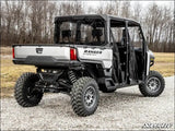 SuperATV Polaris Ranger XD 1500 Scratch-Resistant Rear Windshield - Scratch Resistant Polycarbonate - Light Tint