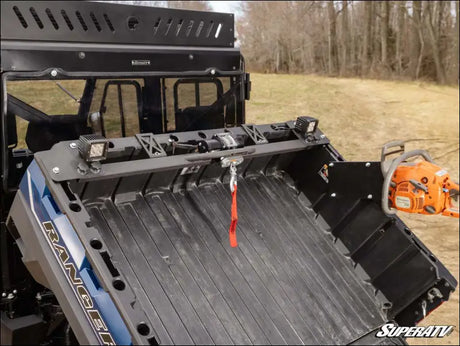 SuperATV Polaris Ranger XP Kinetic Bed Winch - None