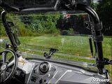 SuperATV Polaris RZR 570/800/900 Scratch Resistant Flip Windshield